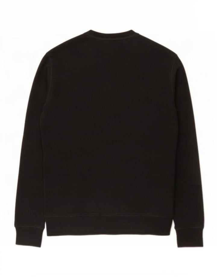 Marks & Spencer Sweat-shirt coupe classique pour homme en coton noir moyen