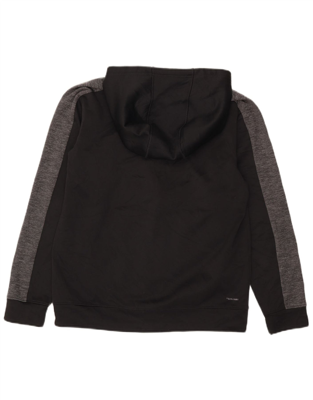 Adidas Pull à Capuche Climalite Zip Homme Noir Moyen Colorblock