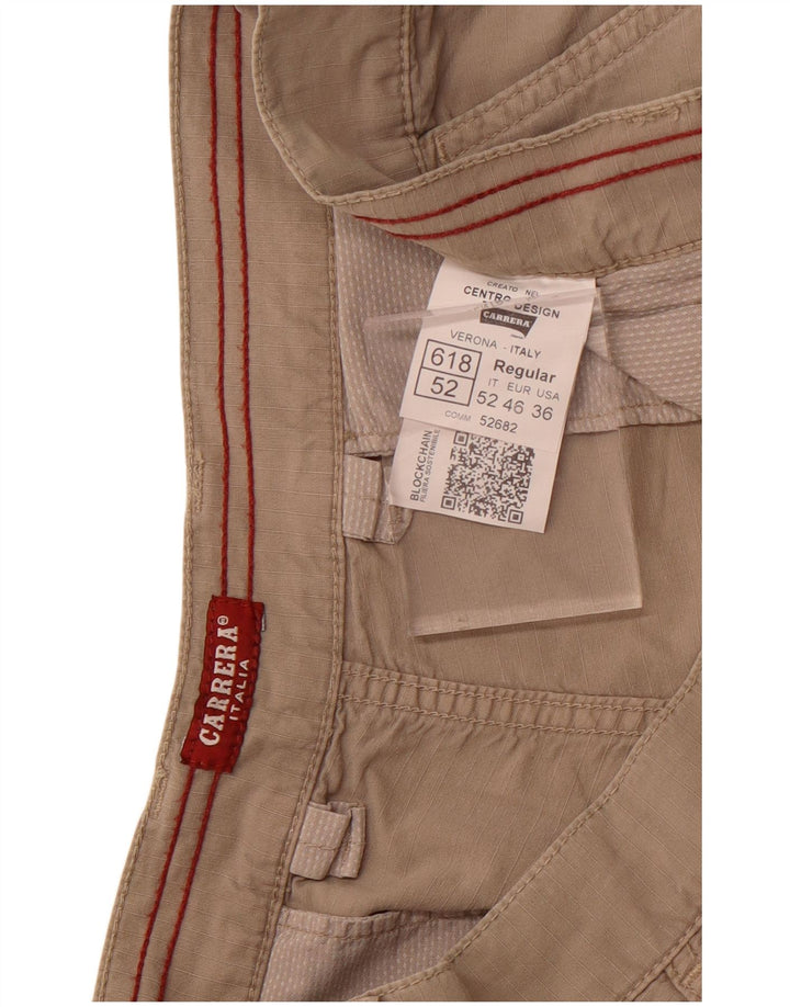 Carrera Hommes 618 Cargo Shorts W36 Grand Beige Coton