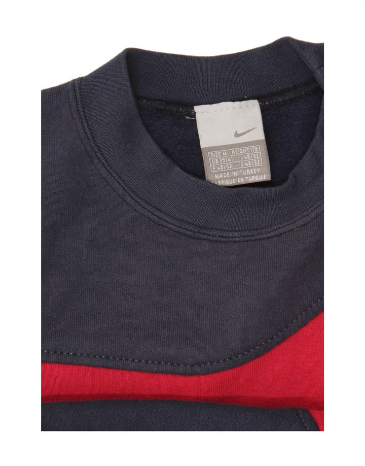 Nike Sweat-shirt pour homme UK 39/41 Bleu marine moyen Colourblock