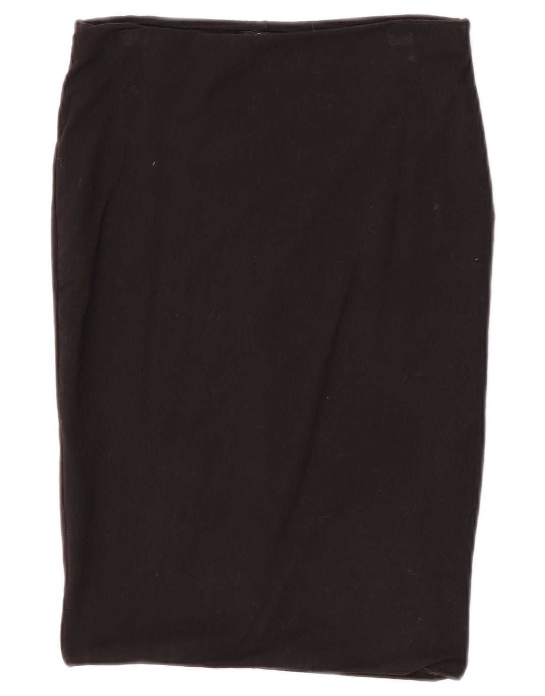 Jupe Crayon Femme Zara Medium W28 Coton Noir