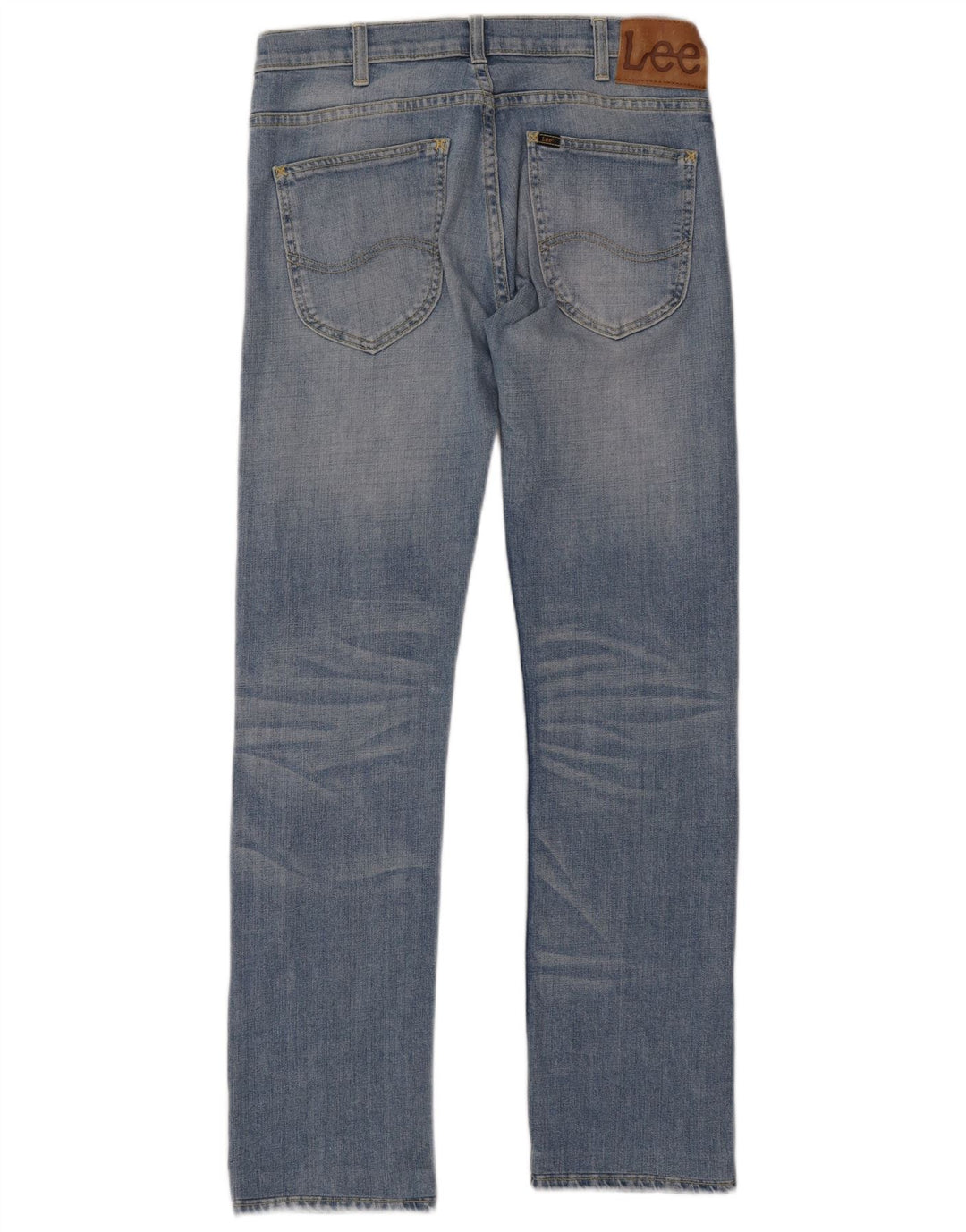 Lee Powell Jean Slim Femme W31 L34 Bleu Coton