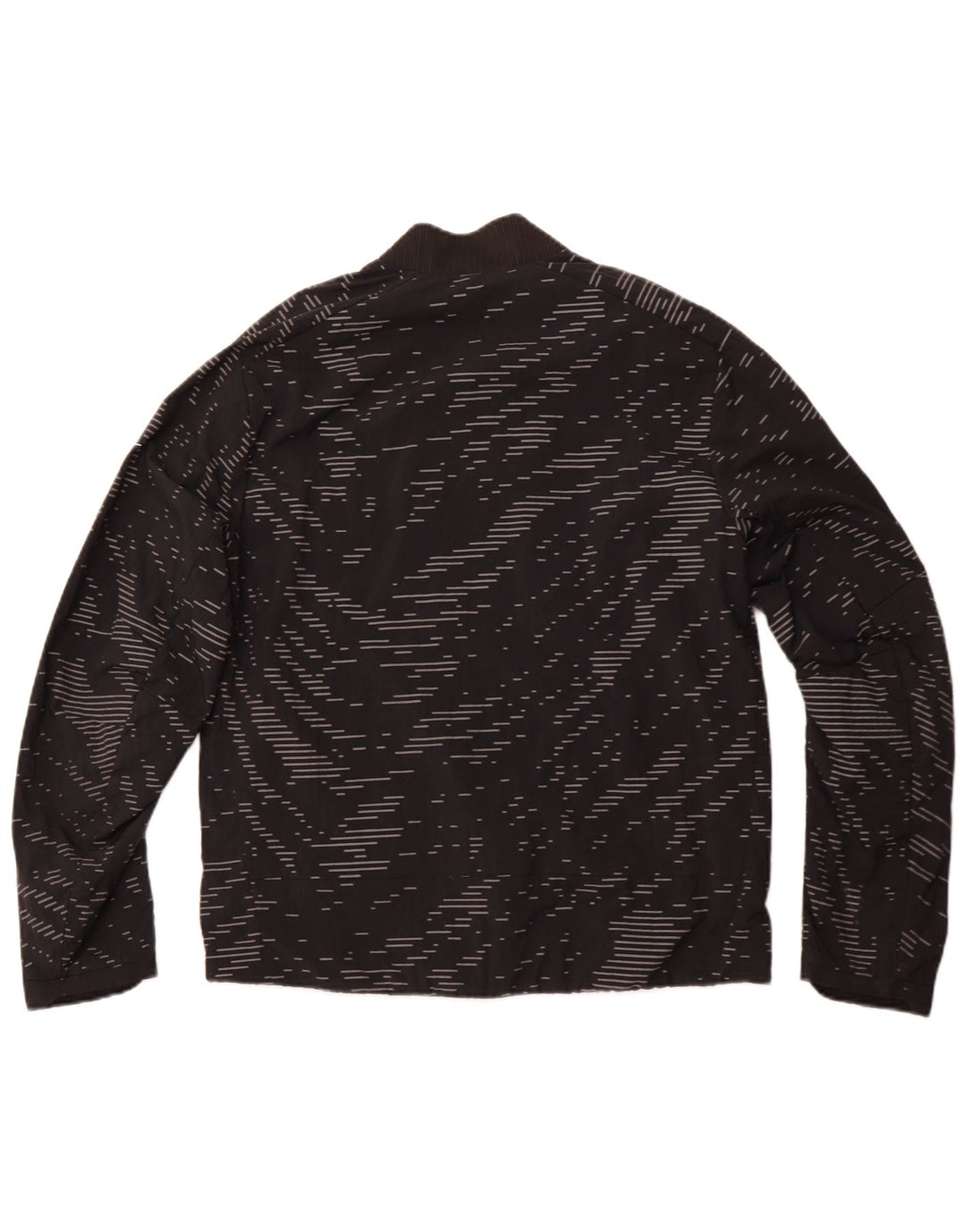 NIKE Veste de survêtement réversible Therma-Fit pour homme - Rayé noir moyen