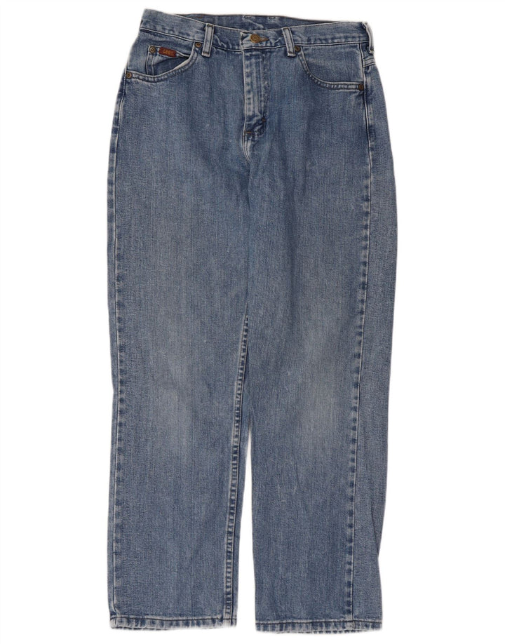 Lee Jean droit pour femme Petite US 6 Medium W28 L28 Bleu Coton
