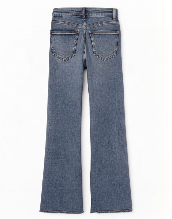 Zara Jean Bootcut Femme EU 34 2XS W24 L24 Bleu