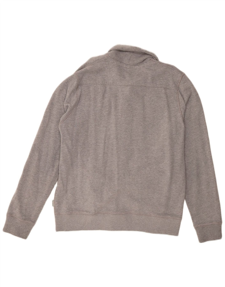 Ted Baker Veste de survêtement pour homme Taille 4 Grand Coton Gris