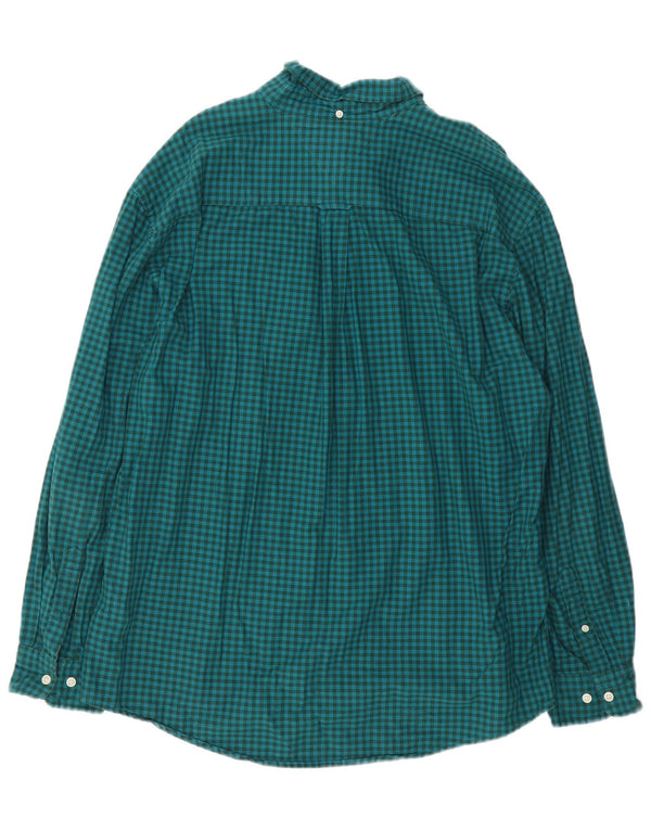 Tommy Hilfiger Chemise Homme 2XL Vert Vichy Coton