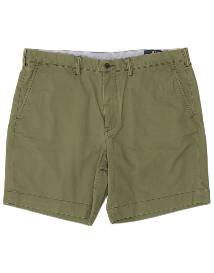 POLO RALPH LAUREN Short Chino Homme W38 XL Kaki Coton