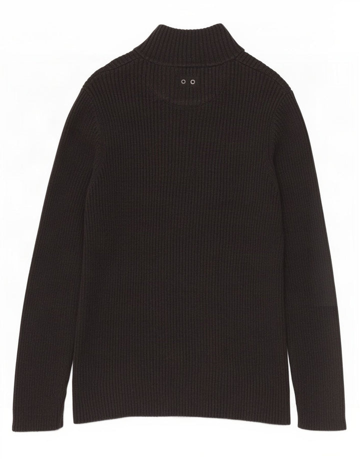 Converse Pull Zip Neck Homme Gris Moyen Coton