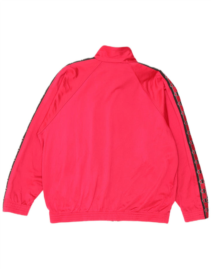 CHAMPION Veste de survêtement surdimensionnée pour femme UK 16 Large Rose