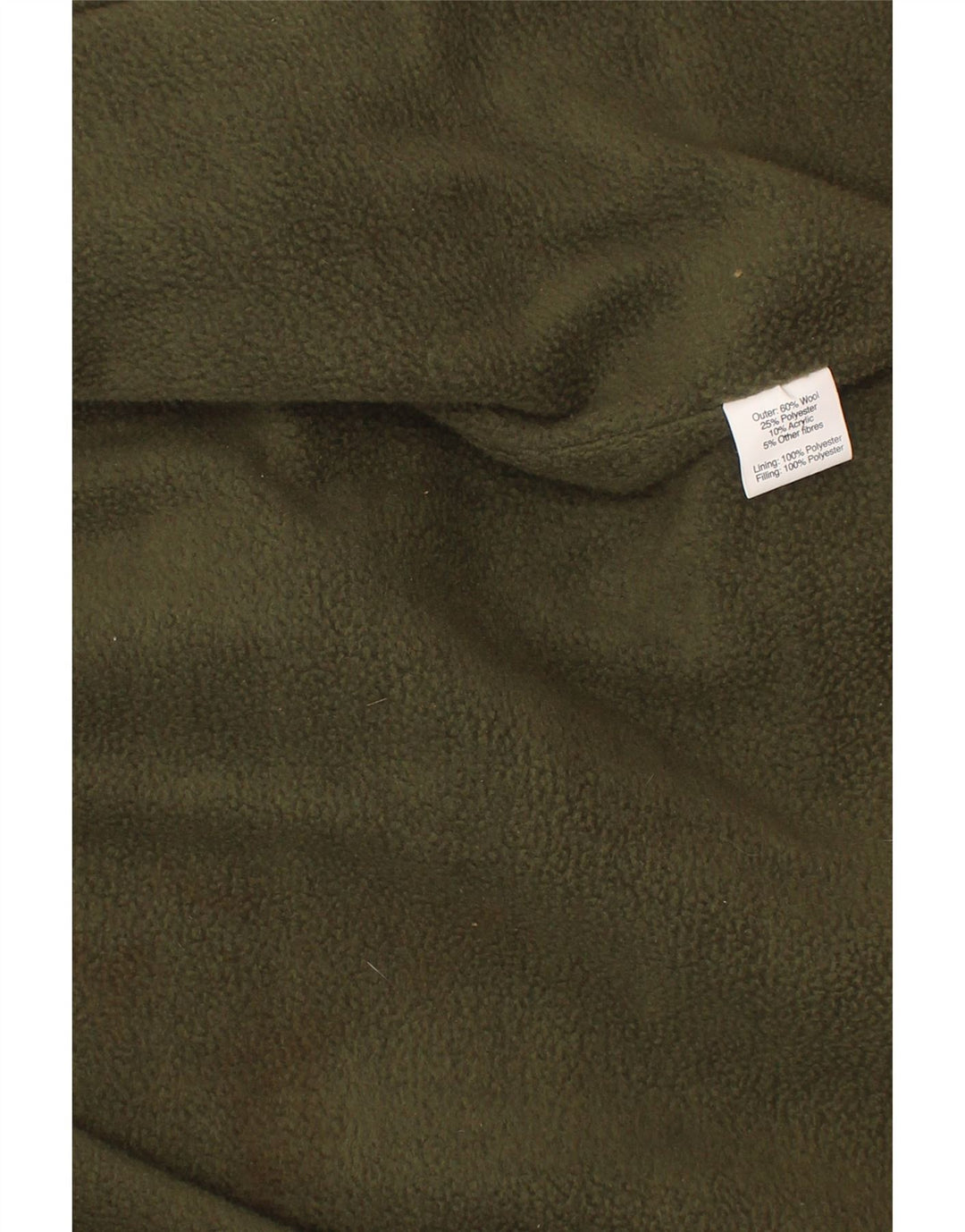 Manteau vintage pour garçons 4-5 ans Laine à carreaux kaki