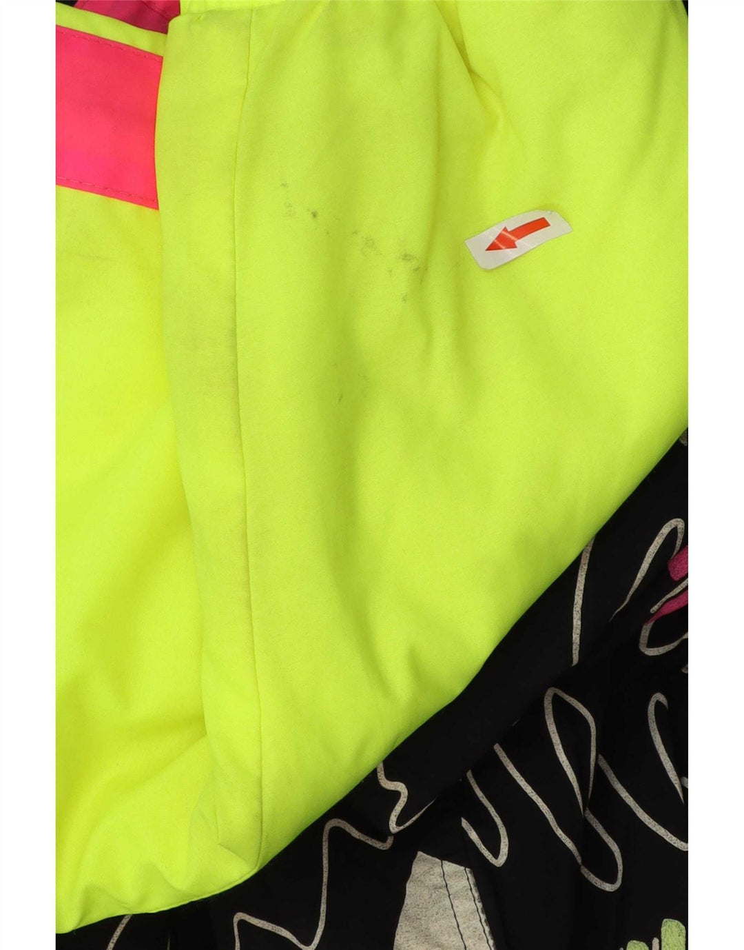combinaison de ski vintage pour homme grand colorblock multicolore