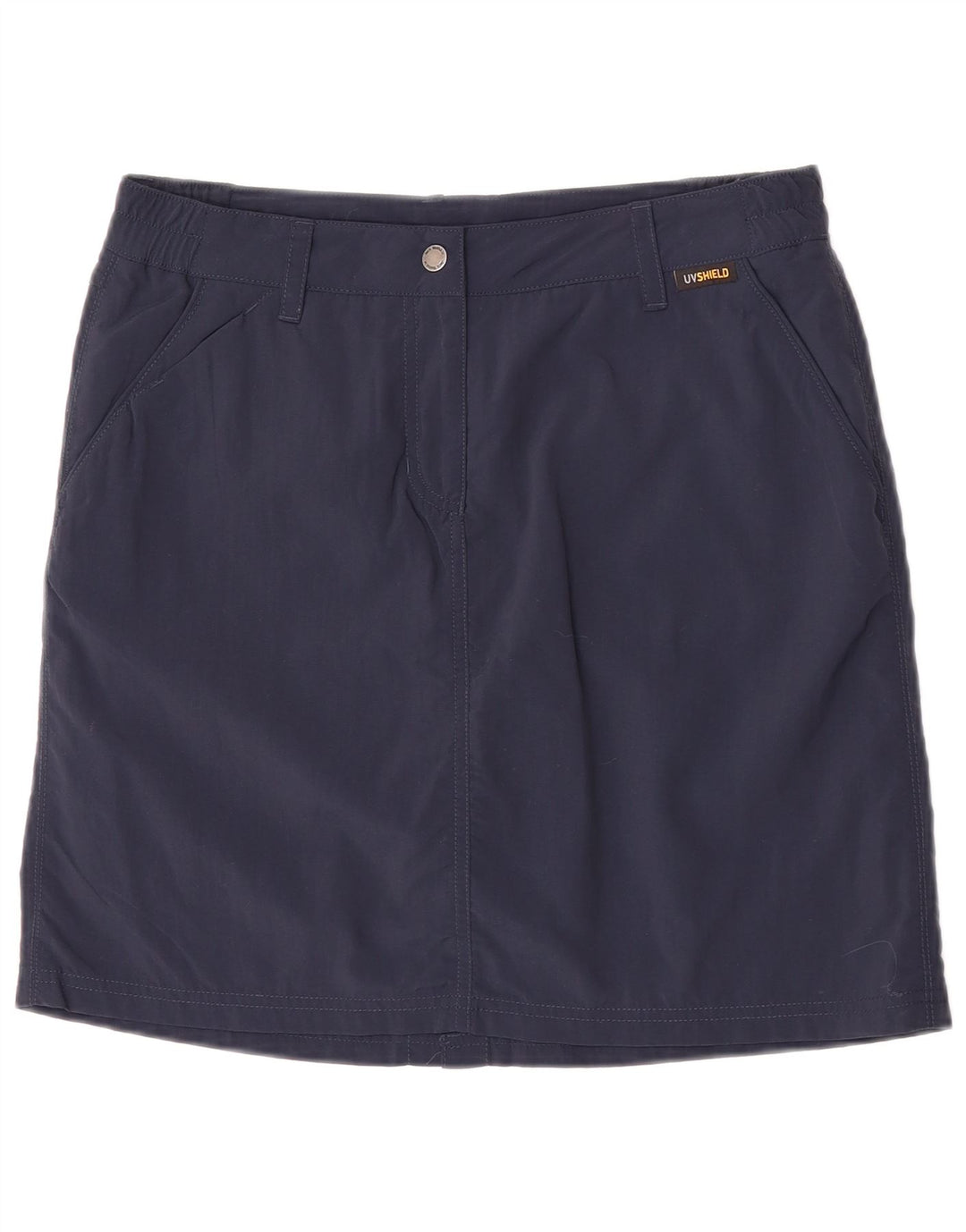 Jack Wolfskin Mini jupe femme UK 8 Small W30 bleu marine polyamide