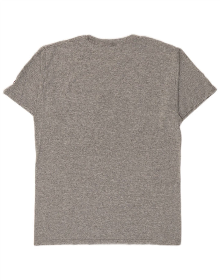 Champion T-Shirt Graphique Homme Petit Gris Coton