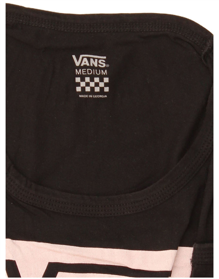 Vans Débardeur graphique pour femme UK 12 Medium Noir