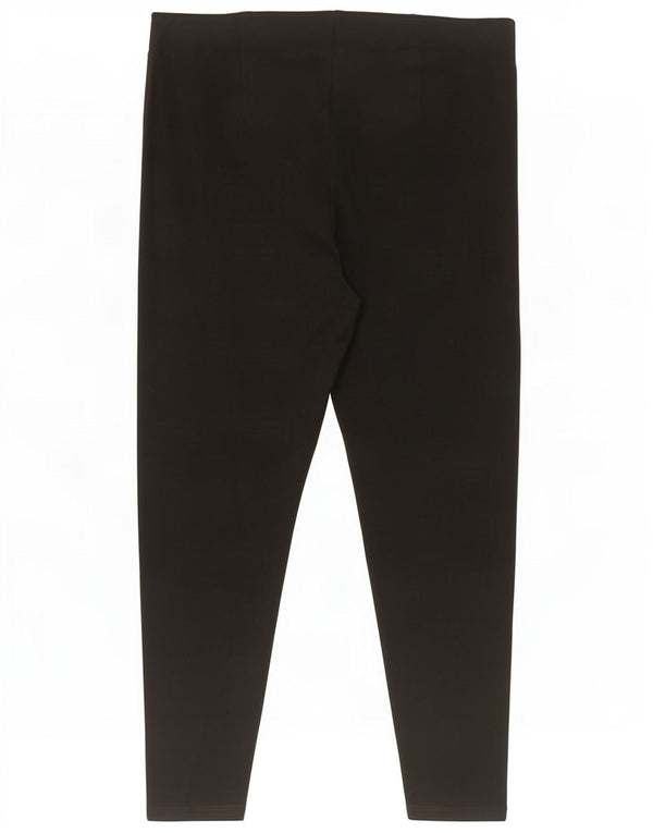 Marks & Spencer Pantalon court slim pour femme UK 20 2XL W36 L26 Noir