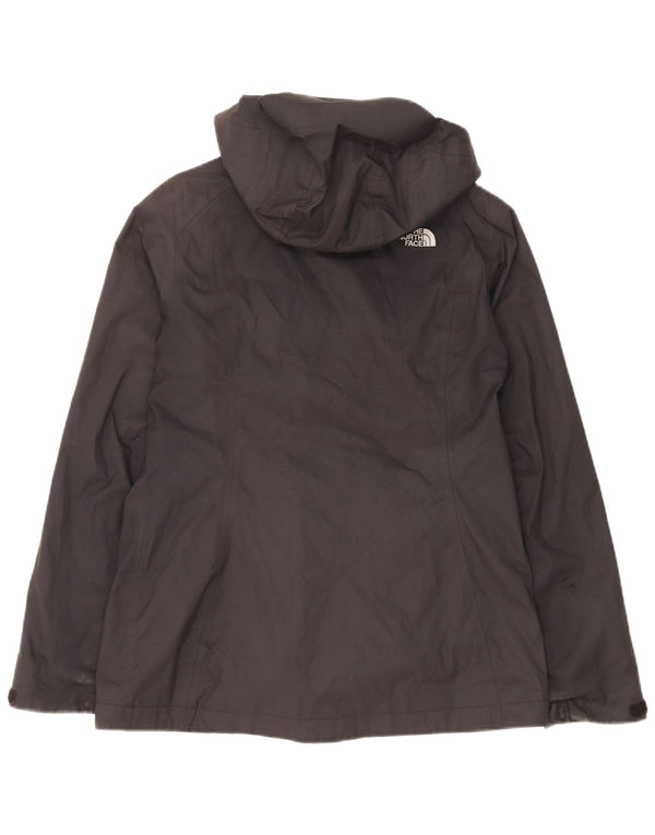 The North Face Veste coupe-vent à capuche pour femme UK 14 Medium Noir