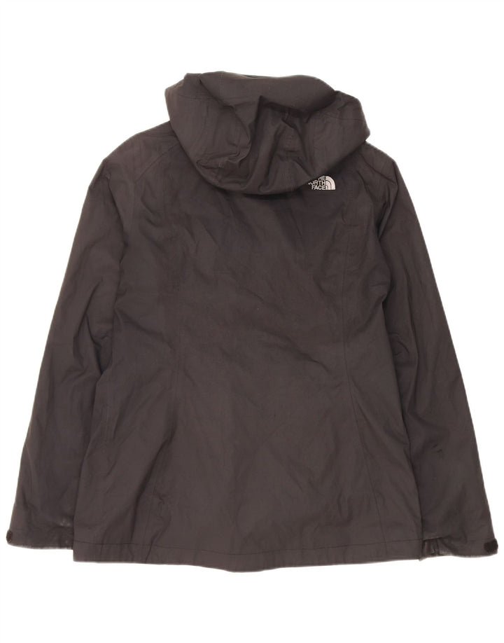 The North Face Veste coupe-vent à capuche pour femme UK 14 Medium Noir
