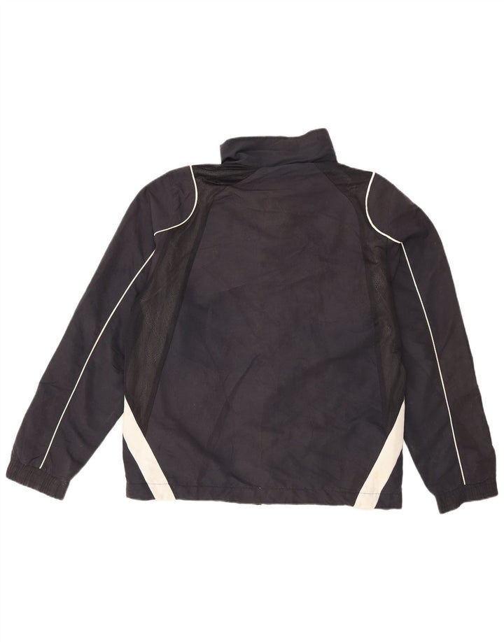 Lotto Veste de survêtement pour homme Large Noir Colorblock Polyester
