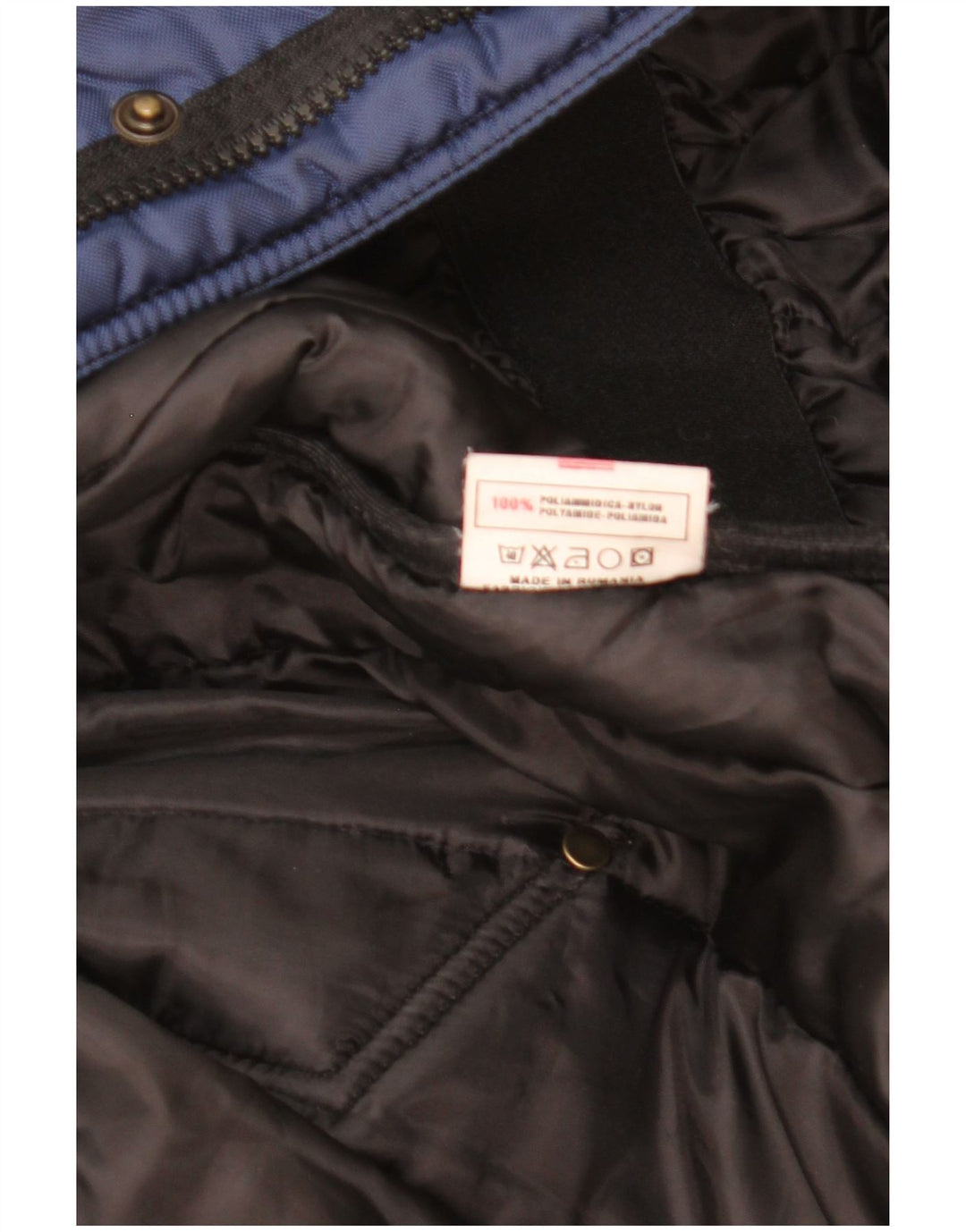 Refrigiwear Manteau matelassé à capuche pour garçon 13-14 ans Bleu marine Polyamide