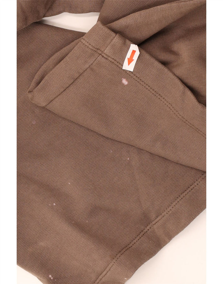 Zara Pantalon De Survêtement Homme Large Marron