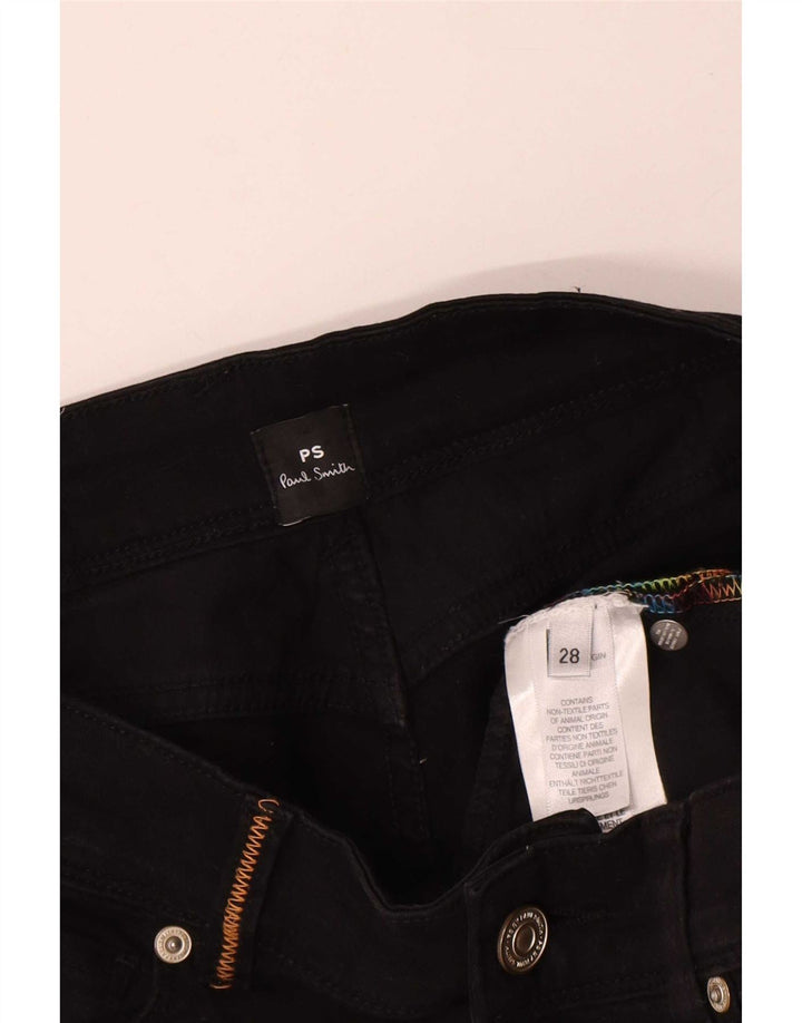 Paul Smith Jean Court W28 L24 Femme Noir Coton