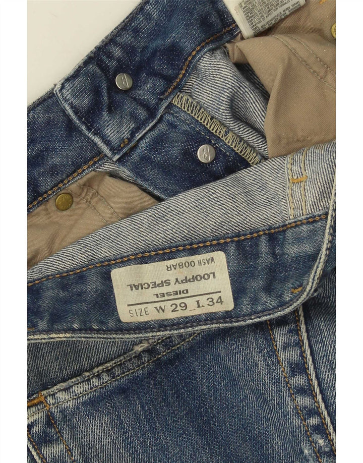 Jean Slim Loopy Distressed Femme Diesel W29 L34 Bleu