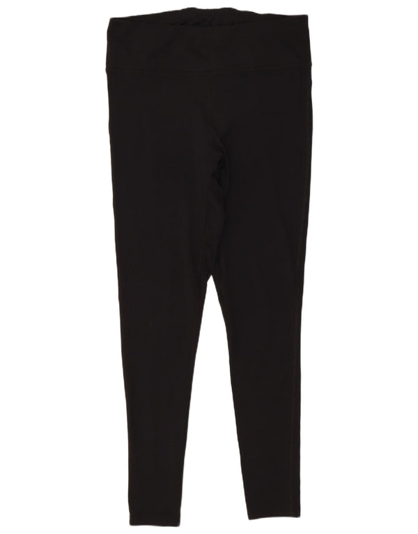 Marks & Spencer Leggings Femme UK 42 Medium Noir Polyester