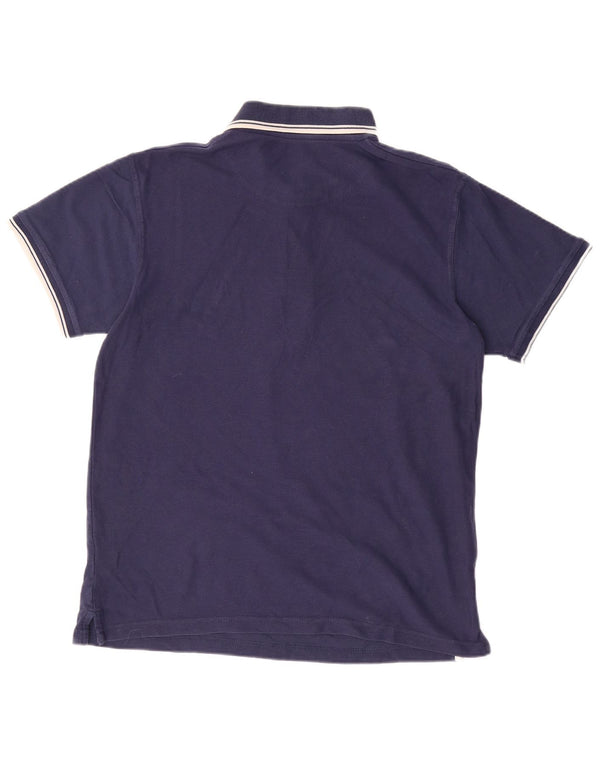 AVIREX Polo Homme XL Bleu Marine Coton