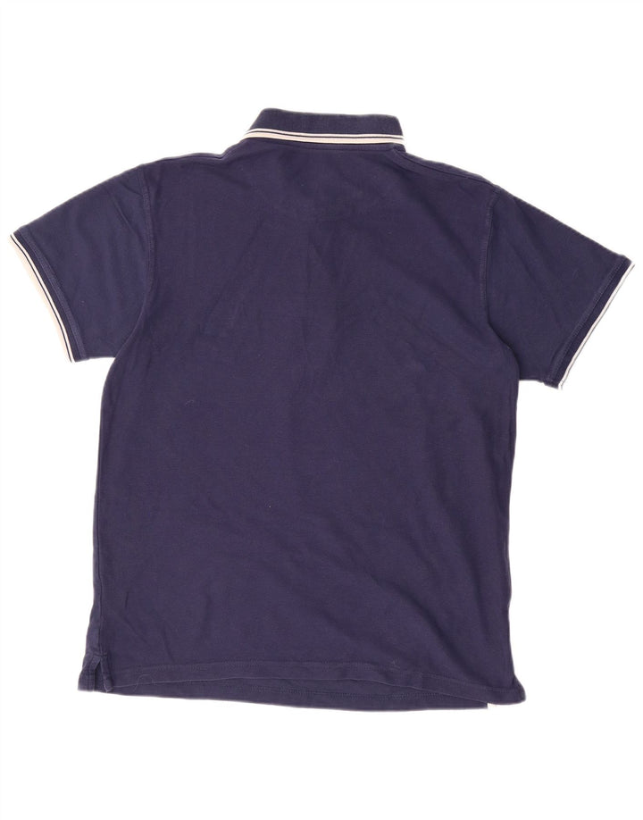 AVIREX Polo Homme XL Bleu Marine Coton