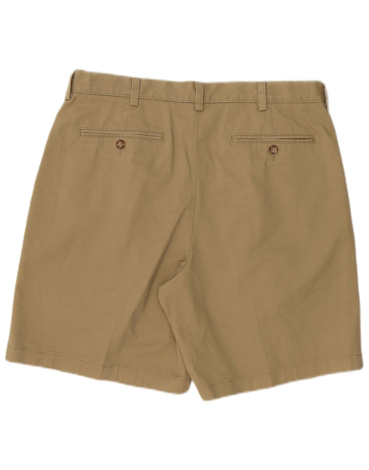 L.L.Bean Short Chino Pegged Homme W35 Grand Coton Kaki