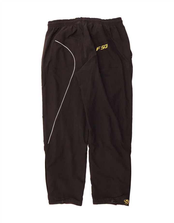 ADIDAS Mens Graphic Tracksuit Trousers XL  Black Polyester Vintage Adidas and Second-Hand Adidas from Messina Hembry 