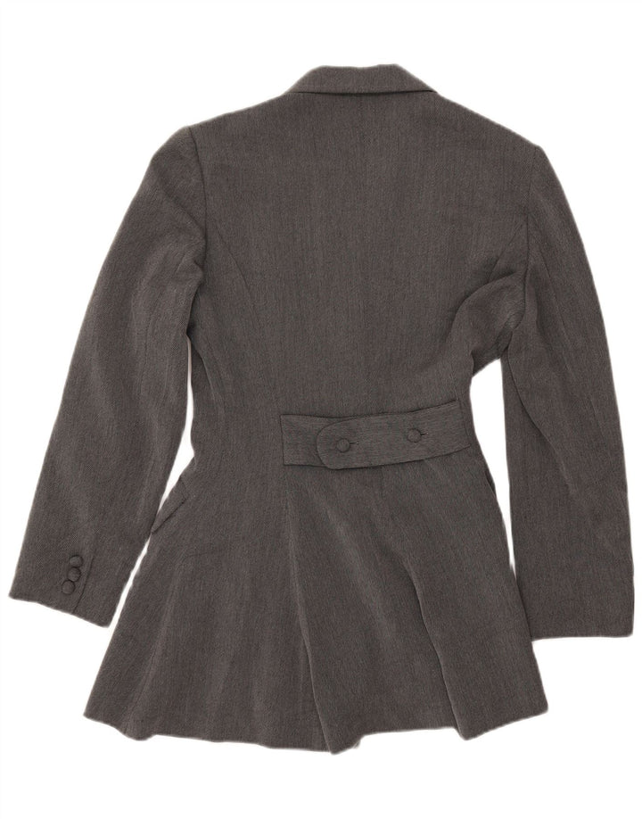 SPORTSTAFF Veste blazer longue à 4 boutons pour femme IT 44 Gris moyen