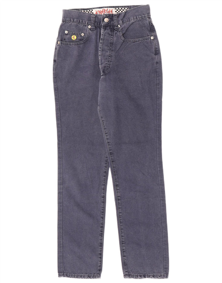 Energie Jean Taille Haute Femme W26 L29 Bleu