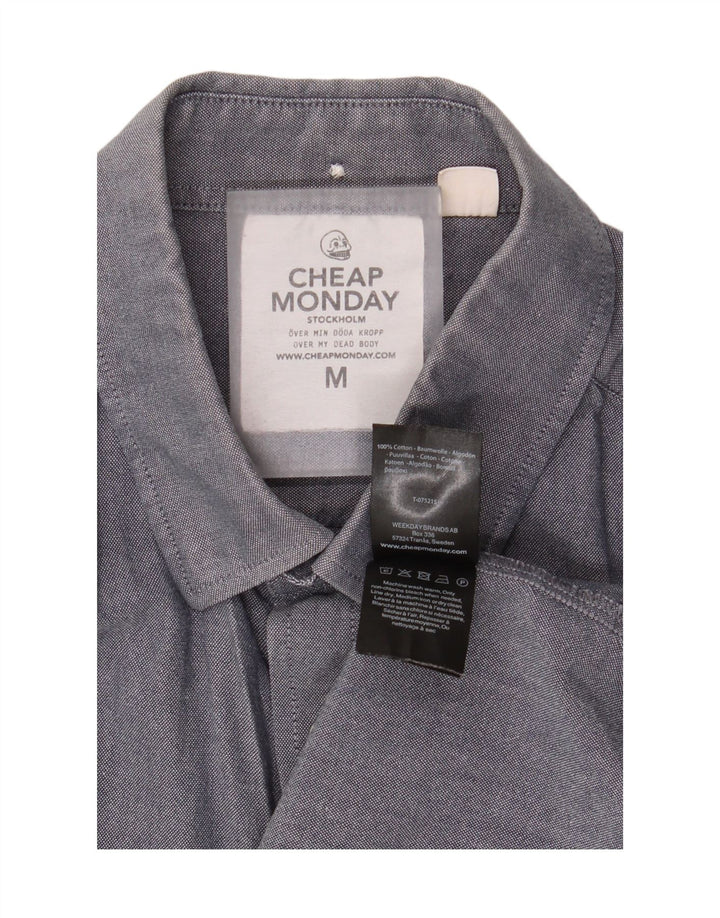 Cheap Monday Chemise Homme Gris Moyen Coton