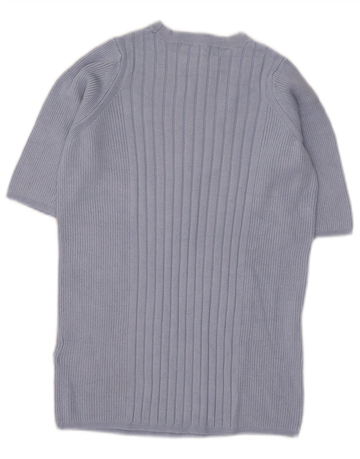 Marks & Spencer Pull ras du cou pour femme UK 8 Small Bleu