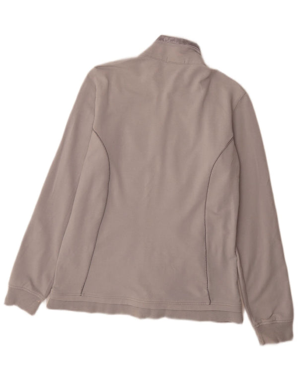 Champion Veste de survêtement Easy Fit pour femme UK 14 Gris moyen Coton