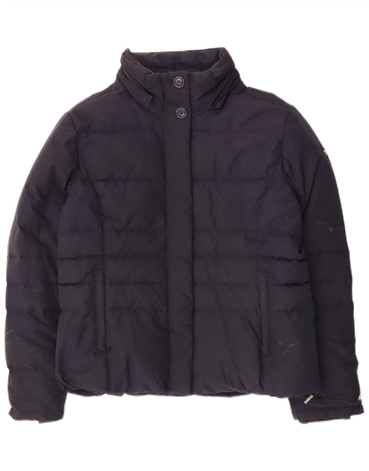 Woolrich Veste matelassée pour femme UK 20 2XL Bleu marine Coton