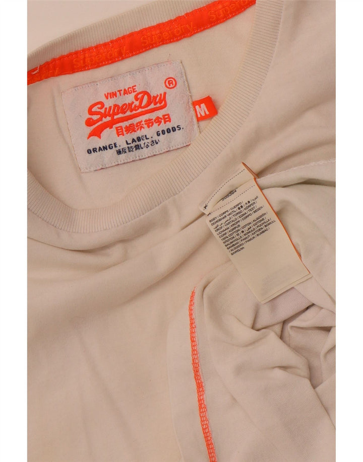 Superdry Homme Coton Blanc Moyen