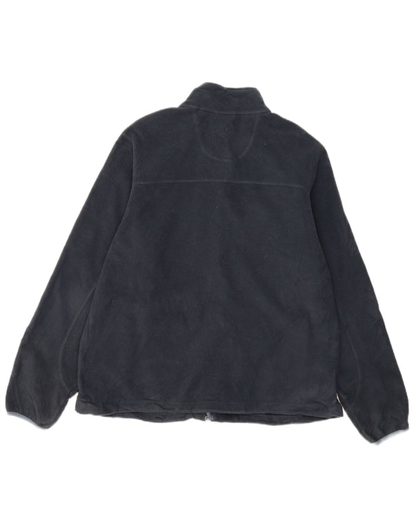 L.L.Bean Veste polaire pour homme UK 40 Large Bleu marine Polyester