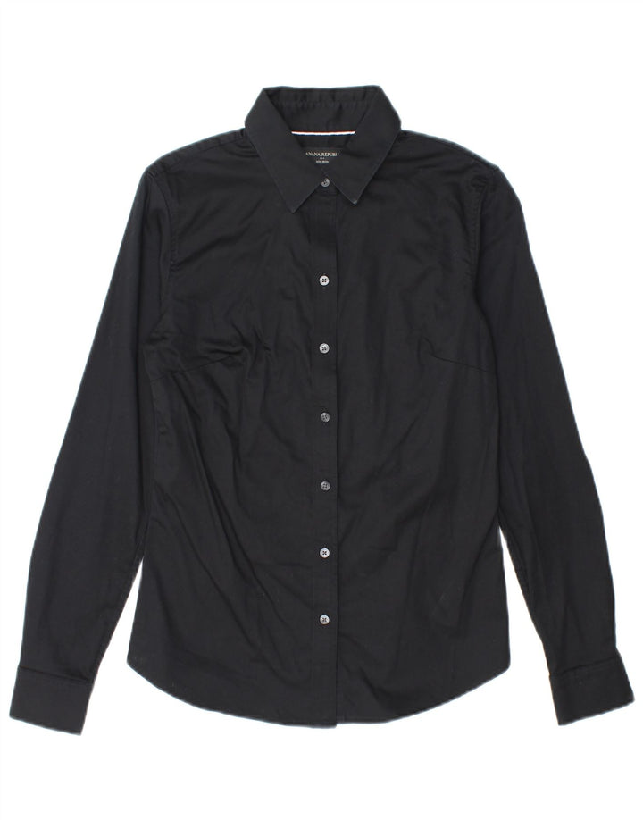 BANANA REPUBLIC Womens Shirt US 2 XS Black