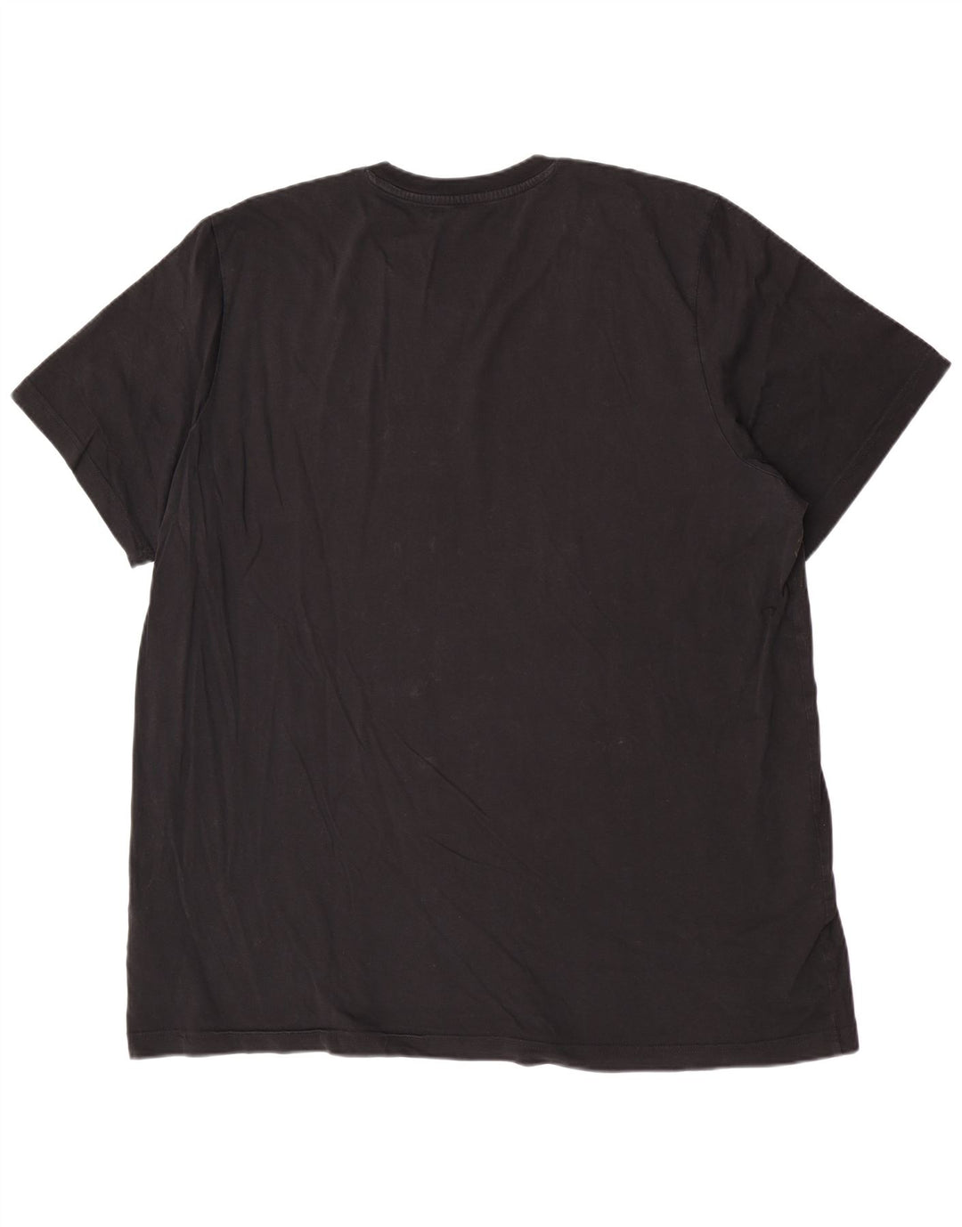 Adidas Mens Regular Graphic T-Shirt Top 2XL Coton Noir