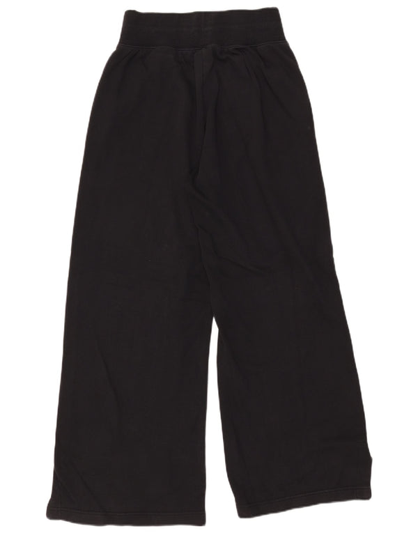 Nike Pantalon de survêtement large pour femme UK 10 Small Noir Coton