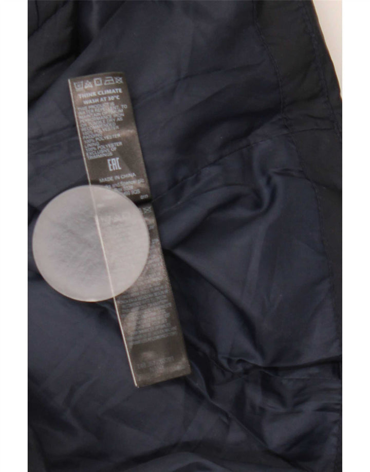 Marks & Spencer Veste matelassée matelassée pour femme UK 10 Small Bleu marine