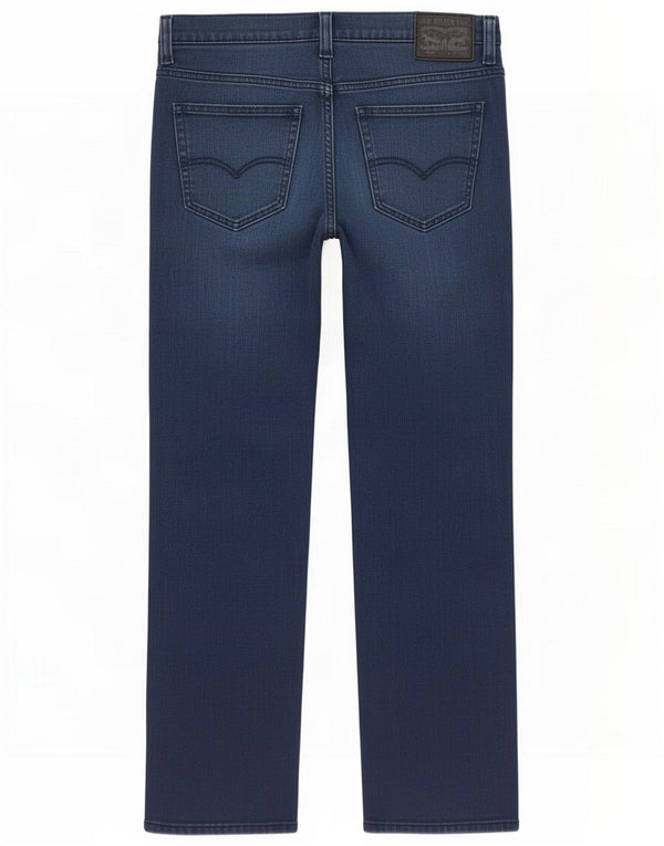 Levi's Womens 569 Straight Jeans W32 L32 Bleu Coton