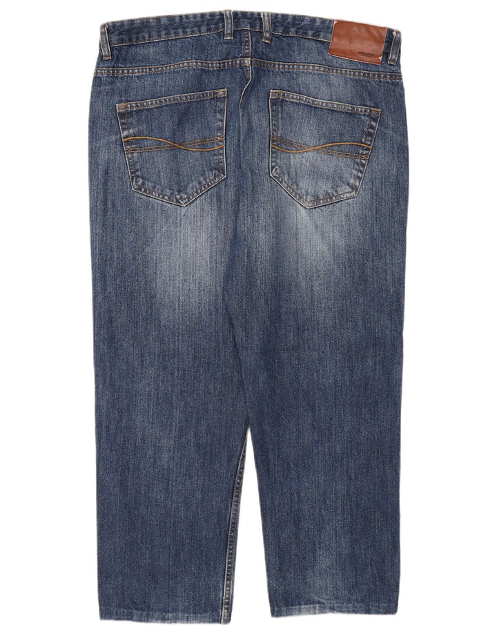 James Pringle Jean court homme W36 L25 bleu coton