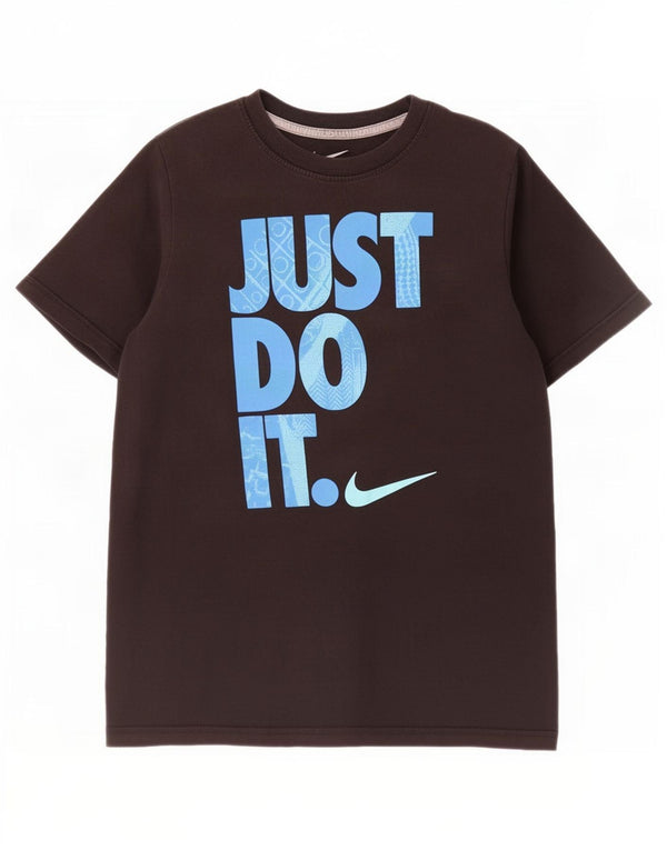 Nike Boys Graphic T-Shirt Top 12-13 ans Grand Noir