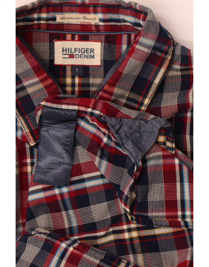 Tommy Hilfiger Chemise Homme Grand Carreau Multicolore Coton