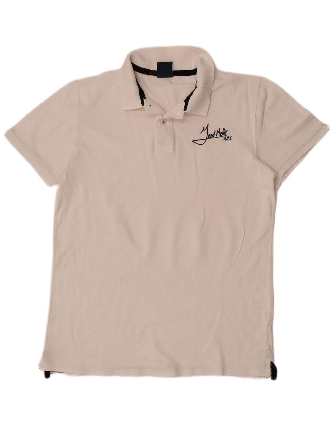 Fred Mello Polo Homme 2XL Blanc Coton