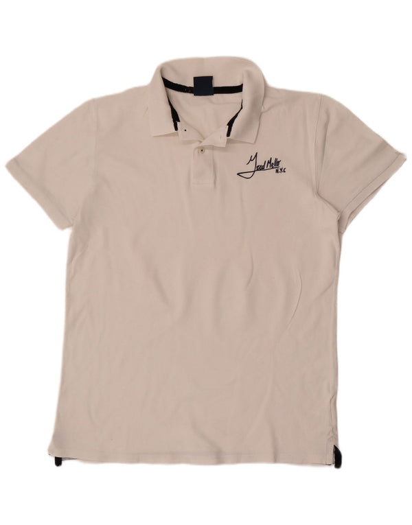 Fred Mello Polo Homme 2XL Blanc Coton